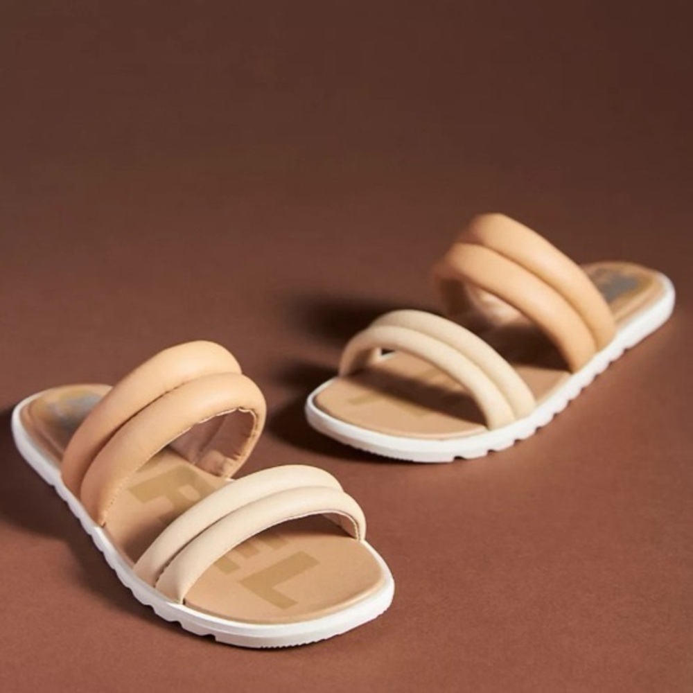 Sorel Ella Puff Slide Sandals